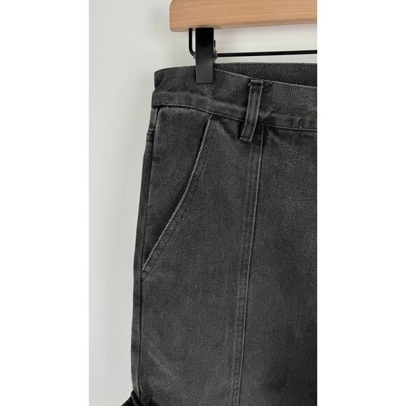 XXIII Twenty Three Kiran Cargo Jeans Washed Grey Mens 34x31 New Baggy 90s - Picture 7 of 13